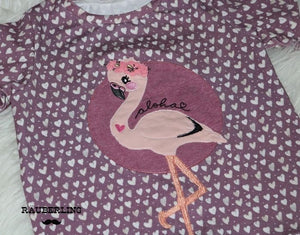 Stickdatei - "Frieda und Fred Flamingo 16x26" - HILDmade