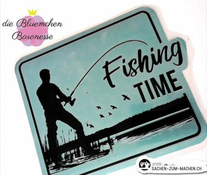 Plotterdatei - "fishing time No.1-3" - 3er-Set - Alpwind
