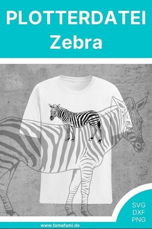 Plotterdatei - "Zebra" - Famafami