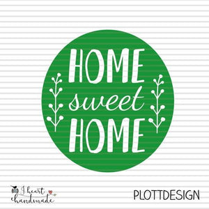 Plotterdatei - "Home" - I heart Handmade