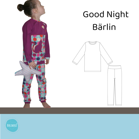 eBook - "Good night Bärlin" - Schlafanzug - Berlinerie