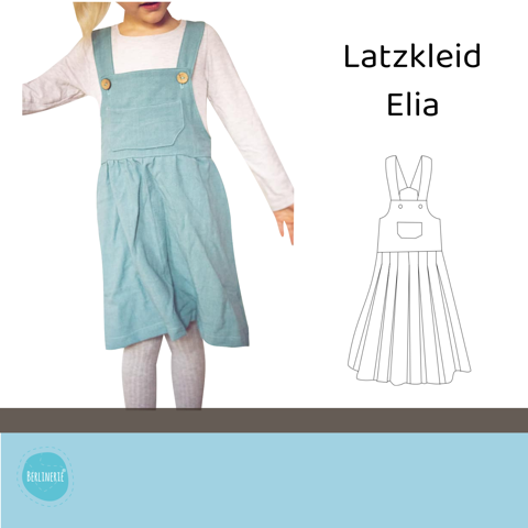 eBook - "Latzkleid Elia" - Kleid - Berlinerie