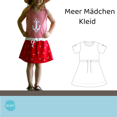 eBook - "Meer Mädchen" - Kleid - Berlinerie