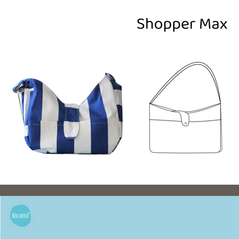 eBook - "Shopper Max" - Shopping-Tasche - Berlinerie