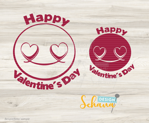 Plotterdatei - "Happy Valentines Day" - Schana Design