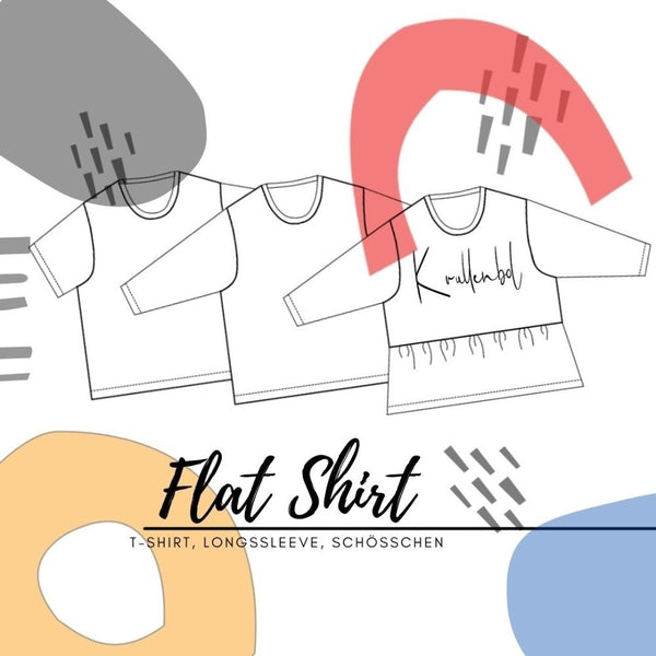 eBook - "FlatShirt" - Basic Shirt - Krullenbol