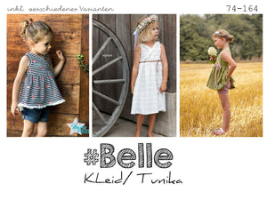 Papierschnittmuster - "#Belle" - Kleid/Tunika - Rosarosa