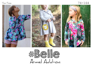 Papierschnittmuster - "#Belle" - Kleid/Tunika - Rosarosa