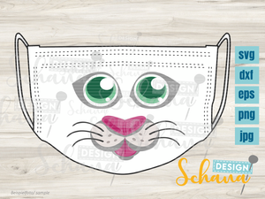 Plotterdatei - "Katze Luna" - Schana Design