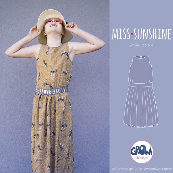 eBook - "Miss Sunshine" - Sommerkleid - GroWidesign