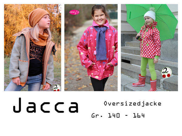 eBook - "Jacca Teens" - Oversizedjacke- Elfriede und Fridolin