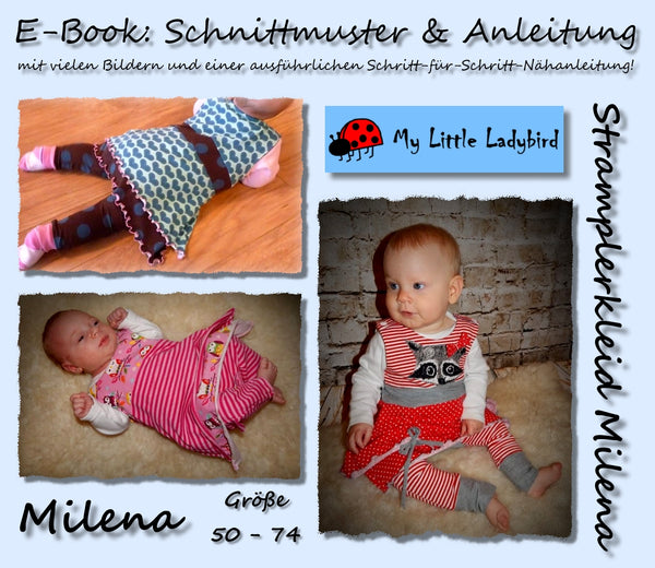 eBook - "Milena" - Stramplerkleid- My little Ladybird - Glückpunkt