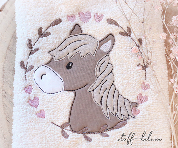 Stickdatei - "Megapack Pony Molly Button" - Stuff-Deluxe