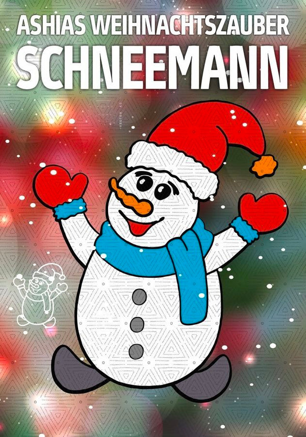 Plotterdatei - "Schneemann" - Teil 5 / Ashias Weihnachtszauber" - Daddy2Design - Glückpunkt.