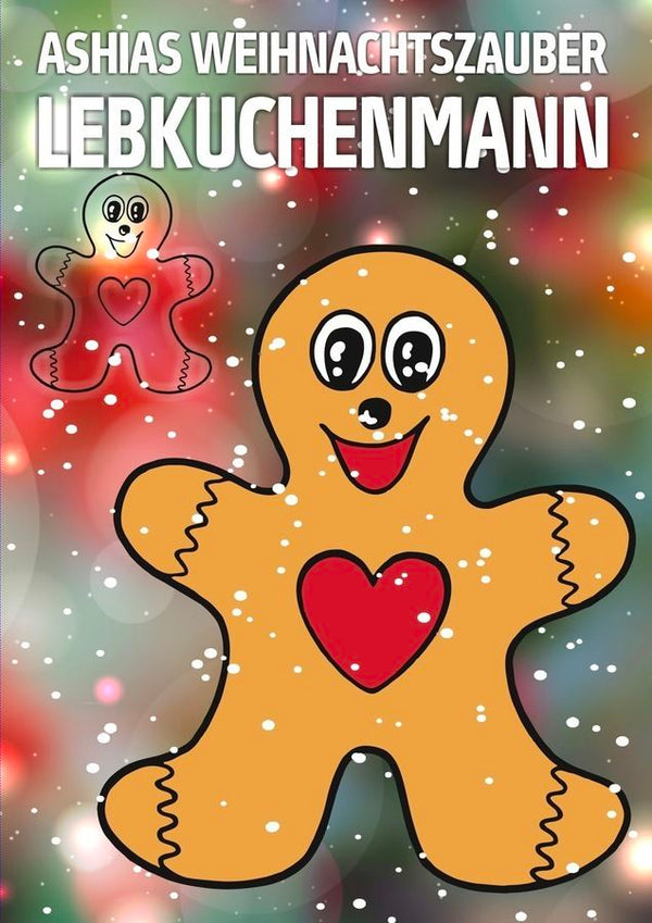 Plotterdatei - "Lebkuchenmann" - Teil 3 / Ashias Weihnachtszauber" - Daddy2Design - Glückpunkt.
