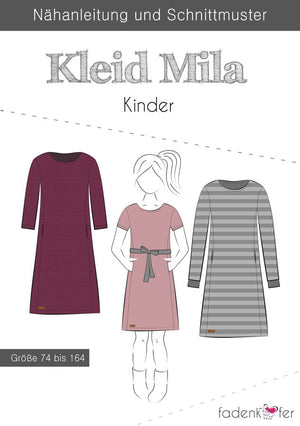 Kombi-eBook - "Kleid Mila Kinder & Damen" - Fadenkäfer