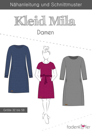 Kombi-eBook - "Kleid Mila Kinder & Damen" - Fadenkäfer