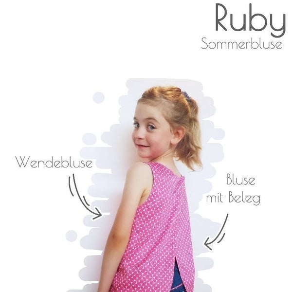 eBook - "Ruby" - Sommerbluse - Piechens