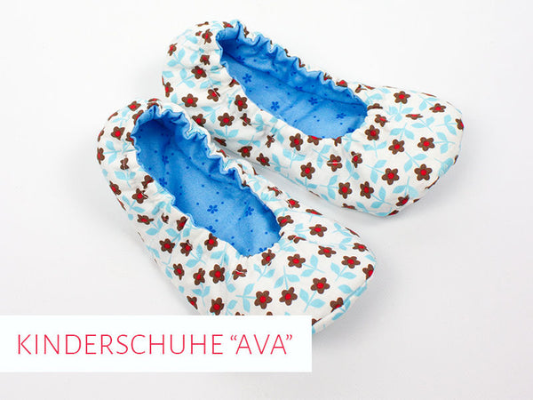 eBook - "Ava Kinder" - Hausschuhe - Kreativlabor Berlin - Glückpunkt