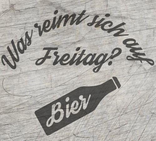 Plotterdatei - "Freitag-Bier" - B.Style