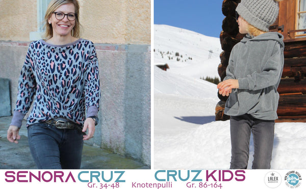 Kombi-eBook - "Senora CRUZ + CRUZ Kids" - Pullover - Follow Me Design