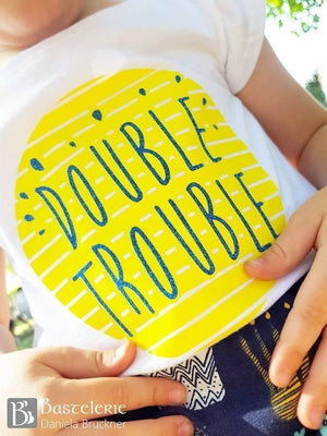 Freebook-Plotterdatei - "Doubletrouble " - From Heart to Needle