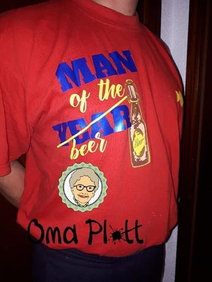 Plotterdatei - "Man of the beer" - Oma Plott