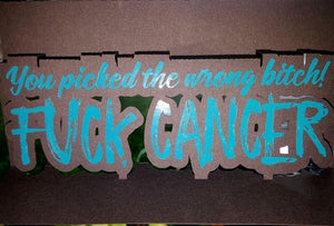 Plotterdatei - "Fuck Cancer" - B.Style