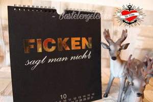 Plotterdatei - "Ficken" - B.Style