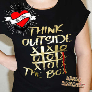 Plotterdatei - "Think Outside" - B.Style
