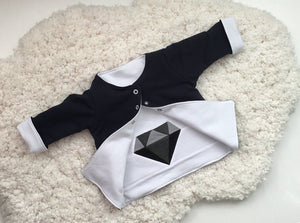 eBook - "Diamond Baby Cardigan" - Jacke- Engelinchen Design